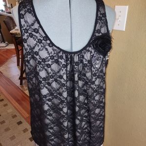 (22) TVA plus, Top,3XL, Black over grey linning